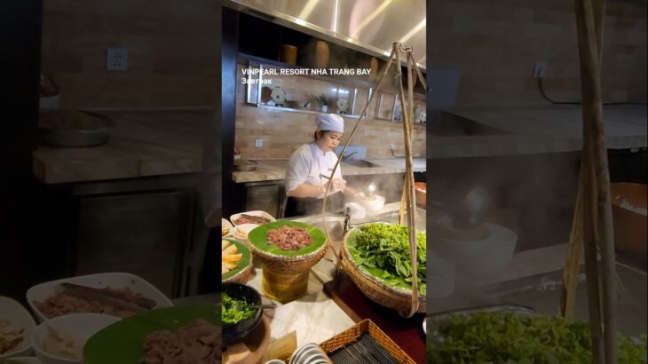 Завтрак в отеле Vinpearl Nha Trang Bay #vinpearlharbour #vinpearlresort #vinpearlland