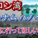 ベトナム ハノイに行ったら絶対に行ってほしい場所。ハロン湾。大自然が素晴らしすぎる。現地ツアーで参加しました。#ハロン湾 　#ハノイ　#ツアー
