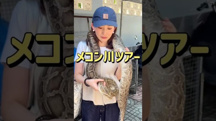 絶対行くべきメコン川ツアー🇻🇳🚤#ベトナム#ホーチミン#メコン川ツアー#ベトナムツアー#ベトナム旅行#フリーアナウンサー#駐在妻